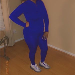 Blue Active Wear Set